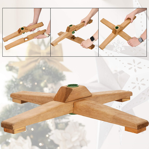 Choinka sztuczna 180 cm Premium Royal Trees świerk kaukaski z drewnianym stojakiem