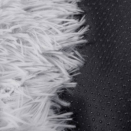 Legowisko dla kota 120cm, pluszowe posłanie szary