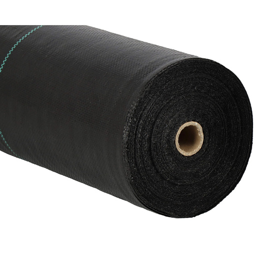 Agrowłóknina antychwastowa agrotkanina 90g czarna mata 1,6x50 m