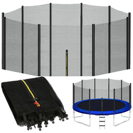 Siatka do trampoliny zewnętrzna 15FT 460 cm 10 słupków