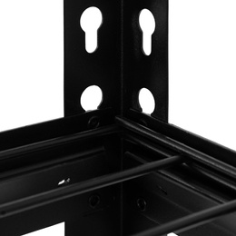 Regał stalowy z 4 półkami 183x150x54 cm 1600 kg do garażu, piwnicy