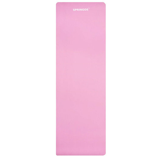 Uniwersalna mata do ćwiczeń 181 cm ciemny różowy