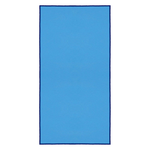 Ręcznik plażowy szybkoschnący 180x90 cm z mikrofibry niebieski
