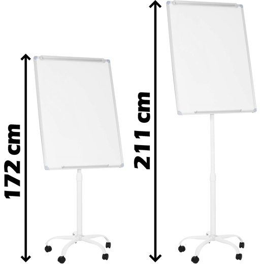 Flipchart tablica magnetyczna suchościeralna 101x72 cm
