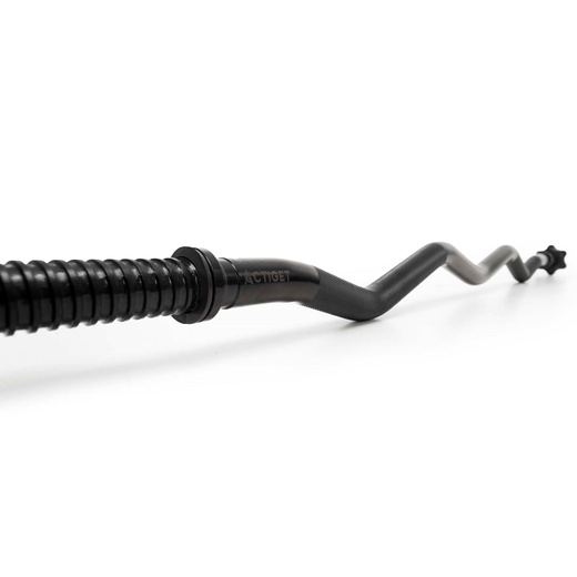 Gryf łamany olimpijski 120 cm sztanga ze stali, gwintowany, zaciski 25 mm