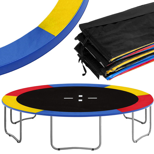 Osłona na sprężyny z siatką do trampoliny wewnętrzną 8 FT 244/250/252 cm multikolor
