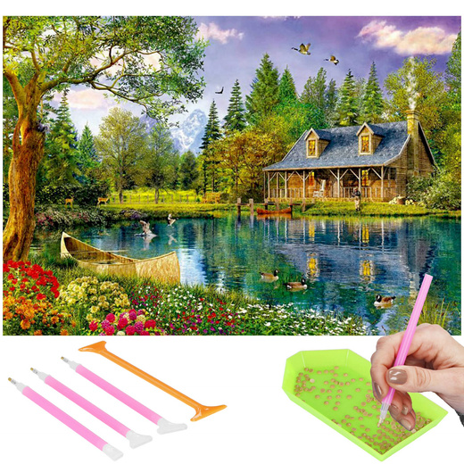 Haft diamentowy akcesoria 22 szt. zestaw do diamond painting