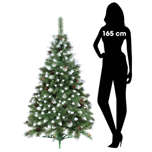Choinka sztuczna premium 150 cm sosna diamentowa drzewko bożonarodzeniowe
