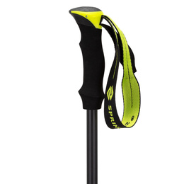 Kije trekkingowe z regulacją długości, składane kijki do chodzenia, nordic walking z trzema nakładkami