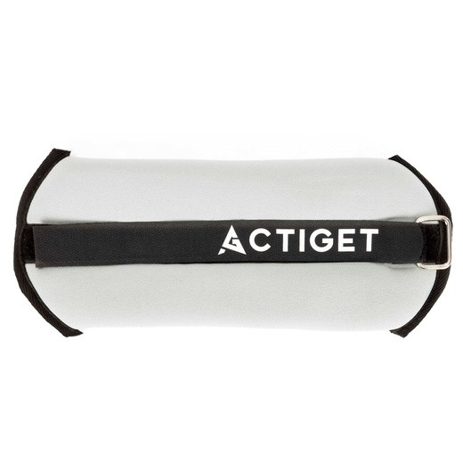 Obciążenia na ręce i nogi 2x0,5 kg do treningu fitness i cardio, szare