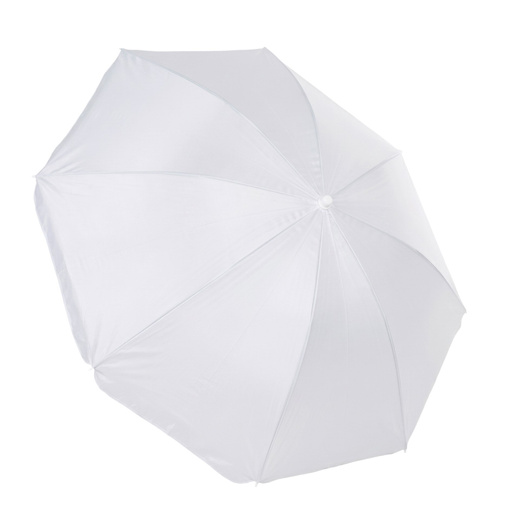 Parasol plażowy 160 cm ogrodowy, przeciwsłoneczny UPF50+ składany, łamany na balkon, taras, szary