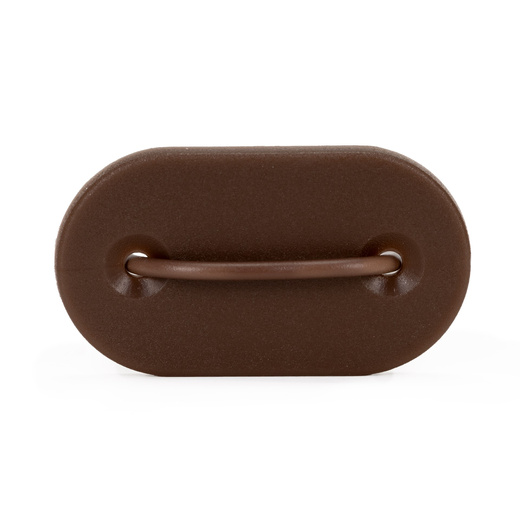 Osłona PVC maskująca 500x120 cm, profile zestaw na balkon, taras, ogrodzenie brązowe