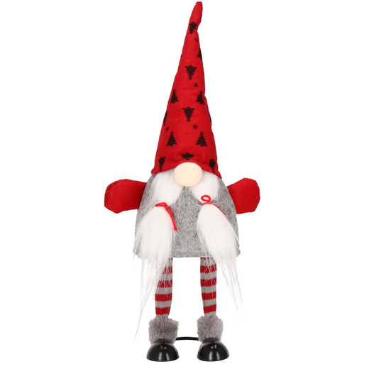 Figurka Pani Skrzat świąteczna dekoracyjna, gnom 40 cm krasnal ozdoba Bożonarodzeniowa