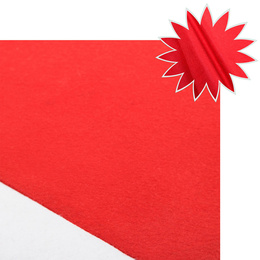 Pokrowiec na krzesło, czapka Mikołaja czerwona zestaw 6 szt.