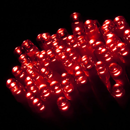 Lampki choinkowe 300 led czerwony 21,5 m oświetlenie świąteczne
