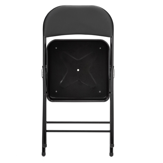 Krzesło cateringowe składane bankietowe, turystyczne do ogrodu czarne