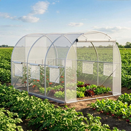 Folia na tunel ogrodowy 3x2x2 m zapasowe poszycie na szklarnię foliak UV-4 140g/m