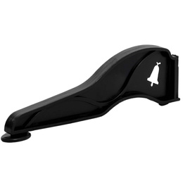 Choinka sztuczna 180 cm jodła czarna nowoczesna, ze stojakiem