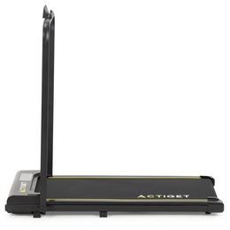 Bieżnia domowa elektryczna 6 km/h do biegania i chodzenia, z pilotem składana, cicha praca