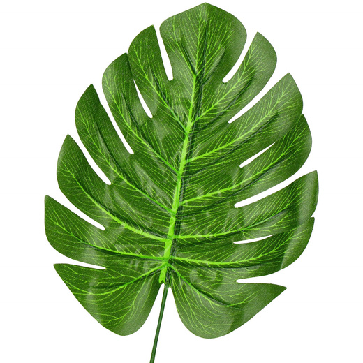 Sztuczna monstera liście 6 szt. dekoracja roślinna zielona