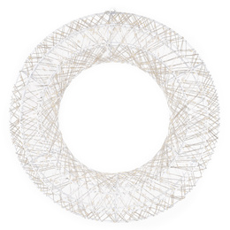 Wieniec świetlny 45 cm stroik świateczny na drzwi 720 LED ciepły biały