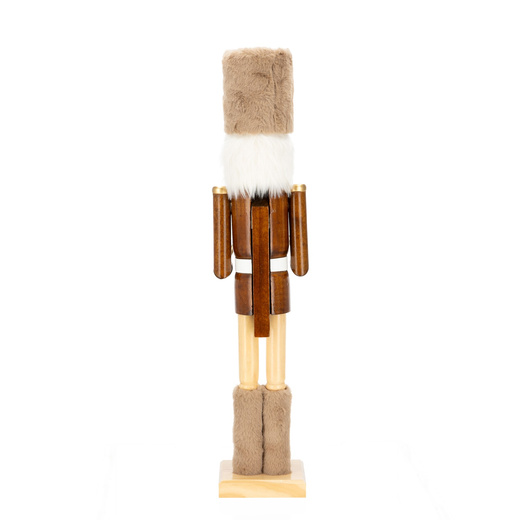 Dziadek do orzechów 38 cm drewniany żołnierzyk figurka świąteczna ozdoba choinkowa