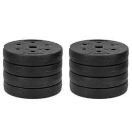 Hantle regulowane zestaw 2x 15 kg obciążeń gryf do treningu siłowego 30 kg talerze zaciski