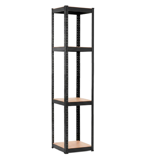 Regał magazynowy 180x40x40 cm 4-poziomowy do garażu, przechowywania 400 kg