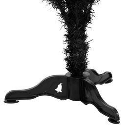 Choinka sztuczna, jodła 150 cm nowoczesne drzewko świąteczne czarne