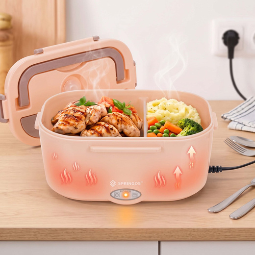 Pojemnik na żywność, podgrzewany Lunchbox elektryczny 1,5 l termos obiadowy
