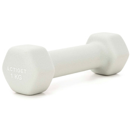 Hantle na stojaku zestaw 6 szt. obciążenia 1 kg, 2 kg, 3 kg do fitnessu, treningu domowego