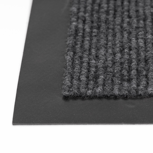 Wycieraczka wejściowa, mata pod drzwi 120x80 czarno-grafitowa