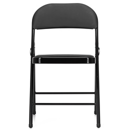 Krzesło cateringowe składane bankietowe, turystyczne do ogrodu czarne