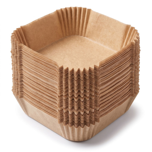 Wkłady papierowe do Airfryer 300 szt. tacki do frytkownicy beztłuszczowej 20x20 cm