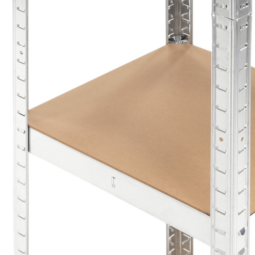Regał magazynowy 180x40x40 cm 5-poziomowy do garażu, przechowywania 500 kg