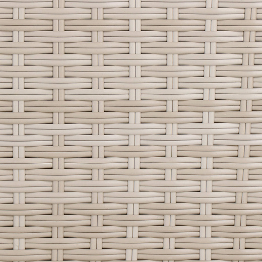 Meble ogrodowe zestaw modułowy technorattan stolik kawowy i 6 modułów beżowy