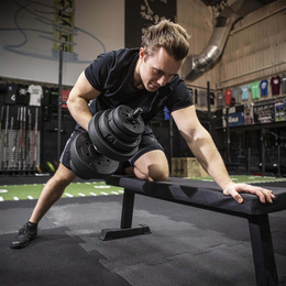 Hantel do ćwiczeń 40 kg hantla regulowana zestaw obciążeń 2x20 kg gryf do treningu siłowego