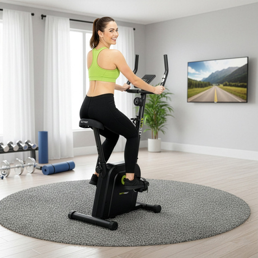 Rower stacjonarny, magnetyczny rowerek treningowy do ćwiczeń w domu