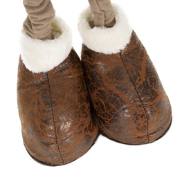 Świąteczny renifer 110 cm ozdoba pod choinkę figurka dekoracja bożonarodzeniowa