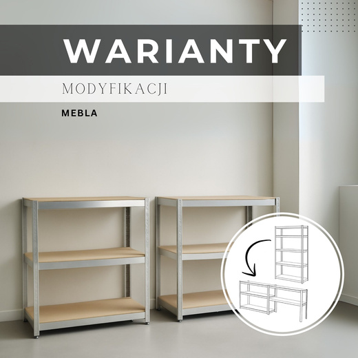 Regały metalowe 2 szt. z 6 półkami 225x110x50 cm 900 kg do garażu, piwnicy