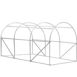 Szklarnia ogrodowa foliowa UV-4 140g/m2 tunel foliak 3x2x2 m zielony