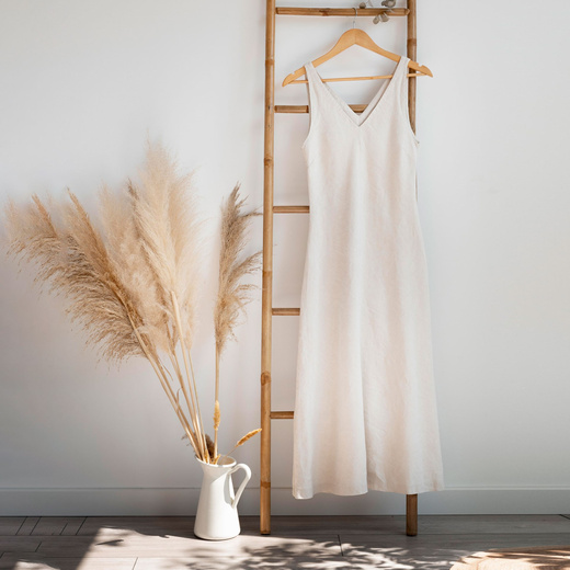 Wieszak drewniany na ubrania 10 szt. wieszaki do szafy, jasnobrązowy