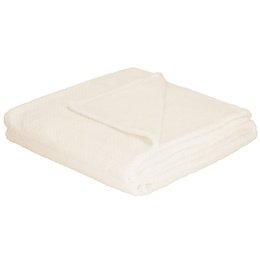 Narzuta na łóżko, pled 200x220 cm koc na kanapę beżowy