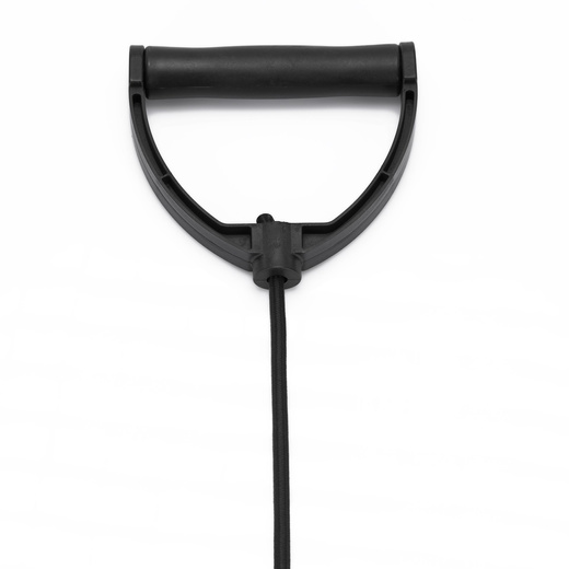 Stepper prosty do ćwiczeń z linkami i licznikiem, trening cardio, fitness czarny