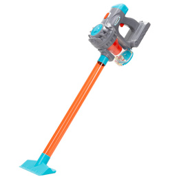 Odkurzacz dziecięcy, pionowy, ręczny na baterie, zabawka dla dzieci interaktywna z dźwiękiem