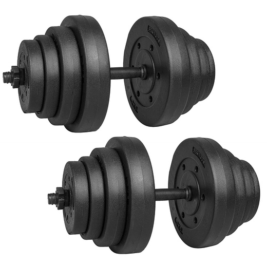 Hantle kompozytowe gryf 40 kg zestaw 2x20kg