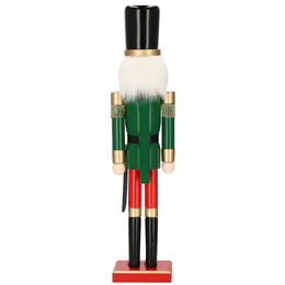 Dziadek do orzechów 60 cm drewniany żołnierzyk multikolor, figurka świąteczna