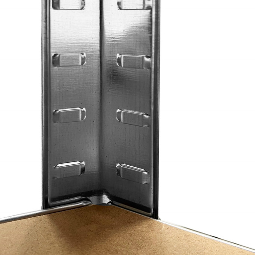 Regały metalowe 2 szt. z 5 półkami 180x90x40cm 875kg do garażu, piwnicy