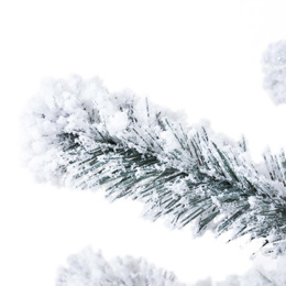 Choinka sztuczna na pniu 220 cm świerk śnieżony