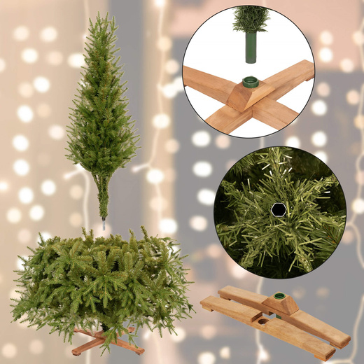 Choinka sztuczna 180 cm świerk himalajski jak żywy PE Royal Trees premium drzewko świąteczne